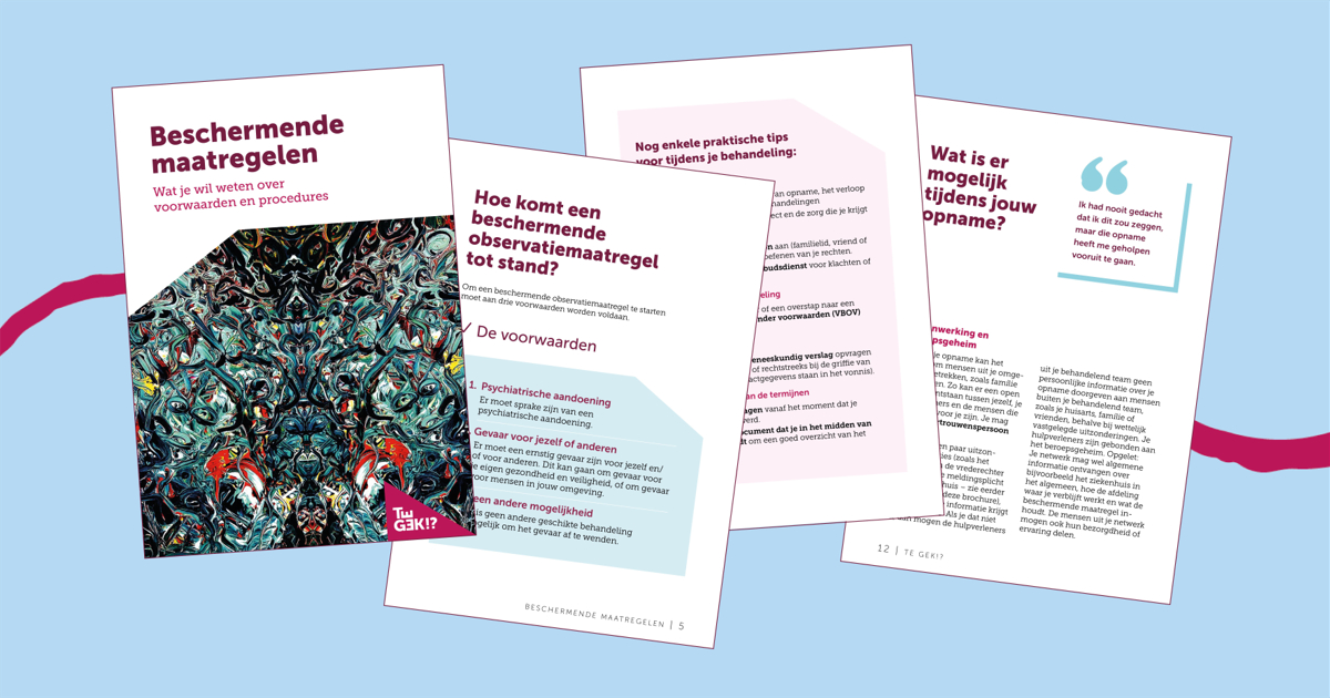 Nieuwe brochure “Beschermende maatregelen”