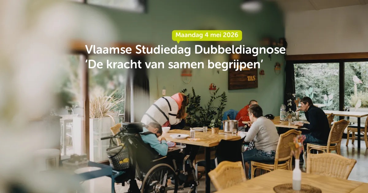Vlaamse Studiedag Dubbeldiagnose 2026: De kracht van samen begrijpen