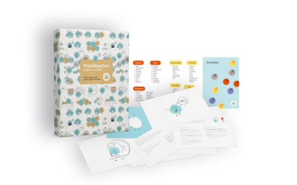 Praten over emoties met Perinet praatkaarten 